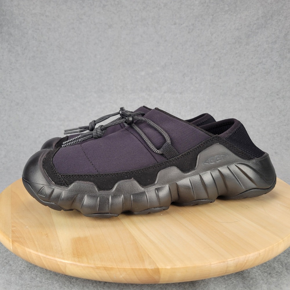 Keen Hypowser Crushback Slip-On Shoes Mens 10 Black‎ Quilted Bungee